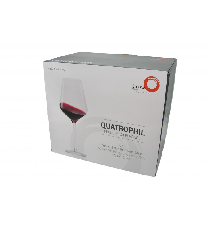 24 x Stölzle Quatrophil Red Wine Glasses 57cl - Image 6