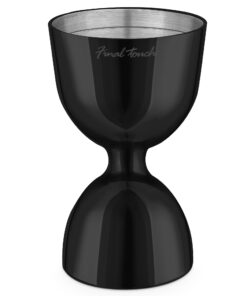 Final Touch Double Jigger Black & Chrome -30/60ml