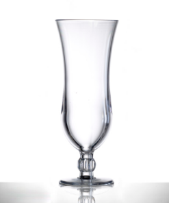 12 x ELITE Premium Polycarbonate Reusable Hurricane Cocktail Glass 13oz