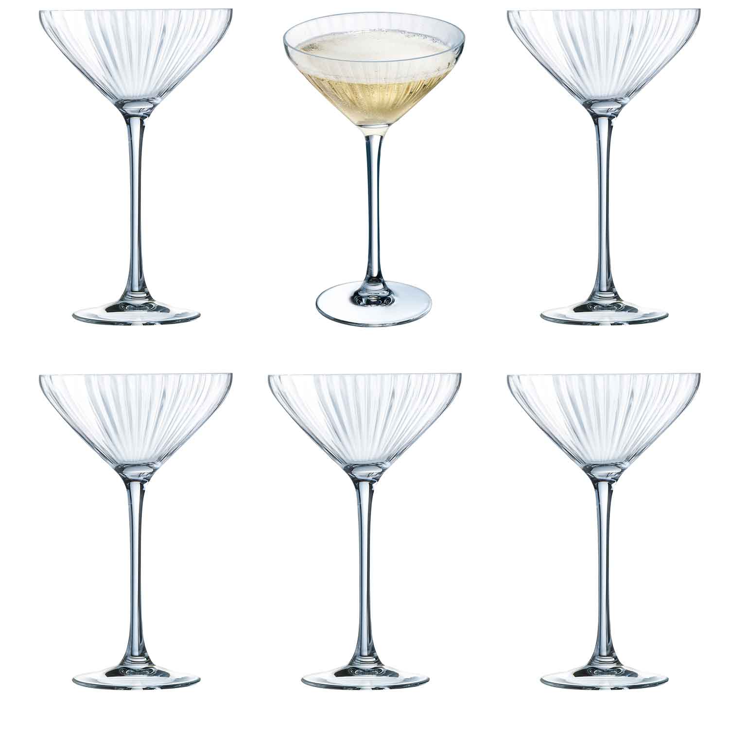 6 x Chef & Sommelier Symetrie Coupe Glass 21cl - Image 3