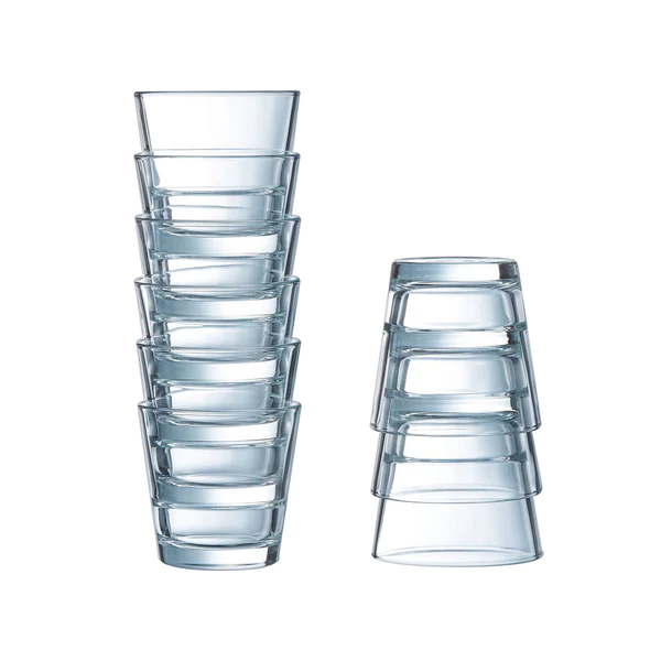 24 x Arcoroc Stack Up Tumblers 26cl - Image 4