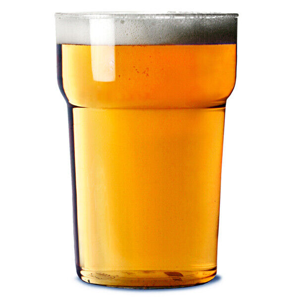 100 x Elite Polycarbonate Nonic Pint Glass 20oz (1000 Wash Cycles) - Image 2