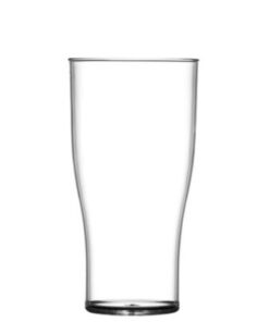 48 x Econ Reusable Polystyrene Tulip Pint Glasses CE 20oz