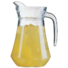 6 x Arcoroc Glass Jugs 1Ltr