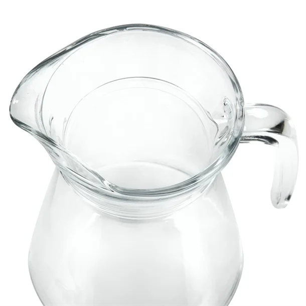 6 x Arcoroc Glass Jugs 1Ltr - Image 3