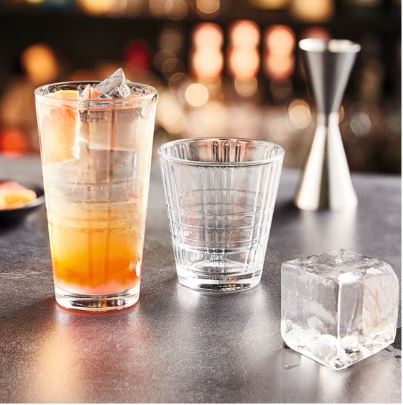 24 x Arcoroc Stack Up Cross Tumbler 26cl - Image 2